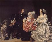Bartholomeus van der Helst Family Portrait Sweden oil painting reproduction